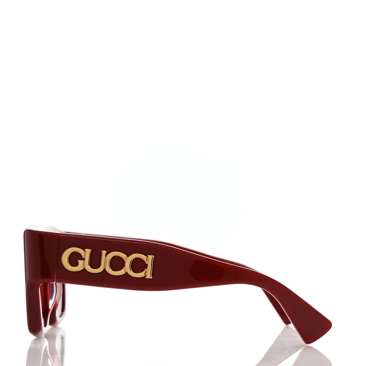 Gucci Acetate Square Sunglasses GG1772S Red 3 of 9