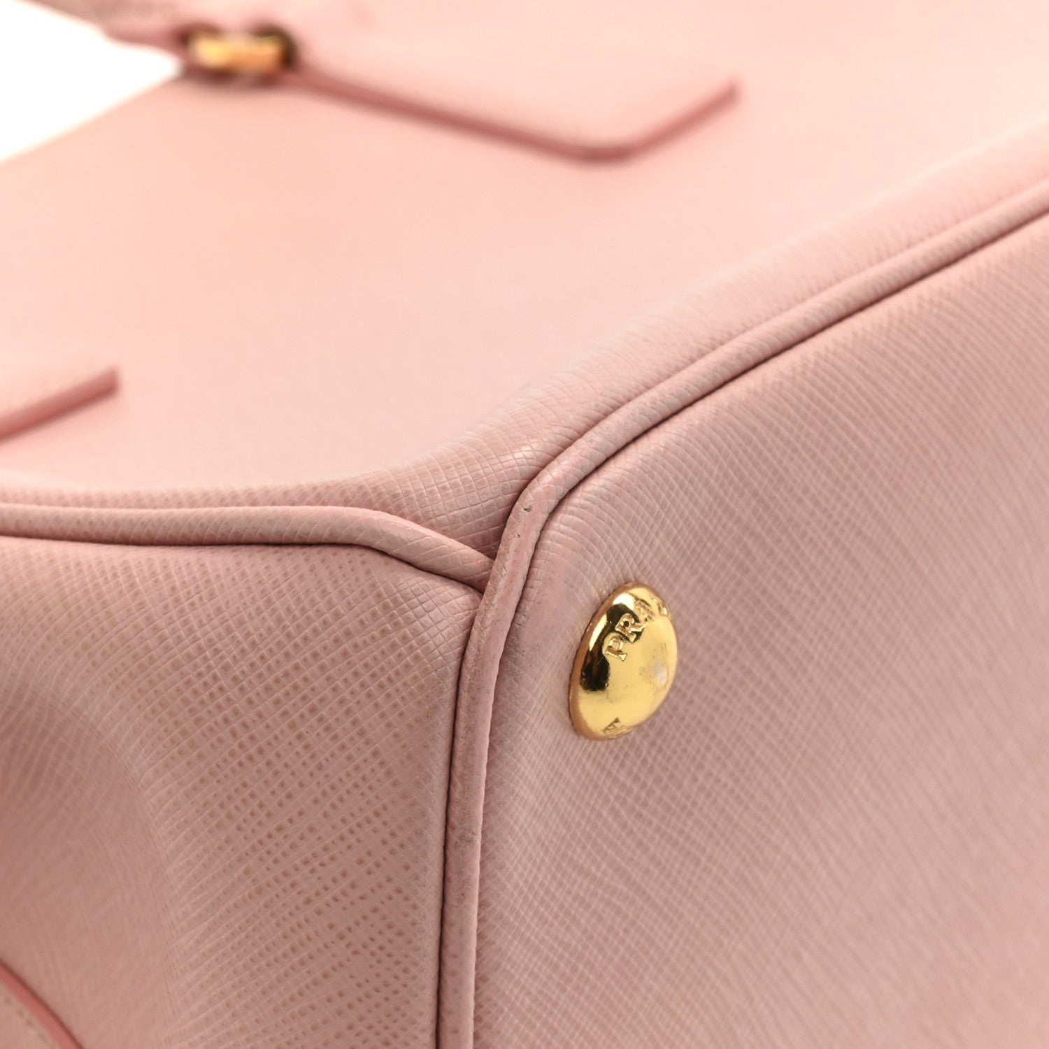Prada Saffiano Lux Small Double Zip Tote Orchidea 11 of 13