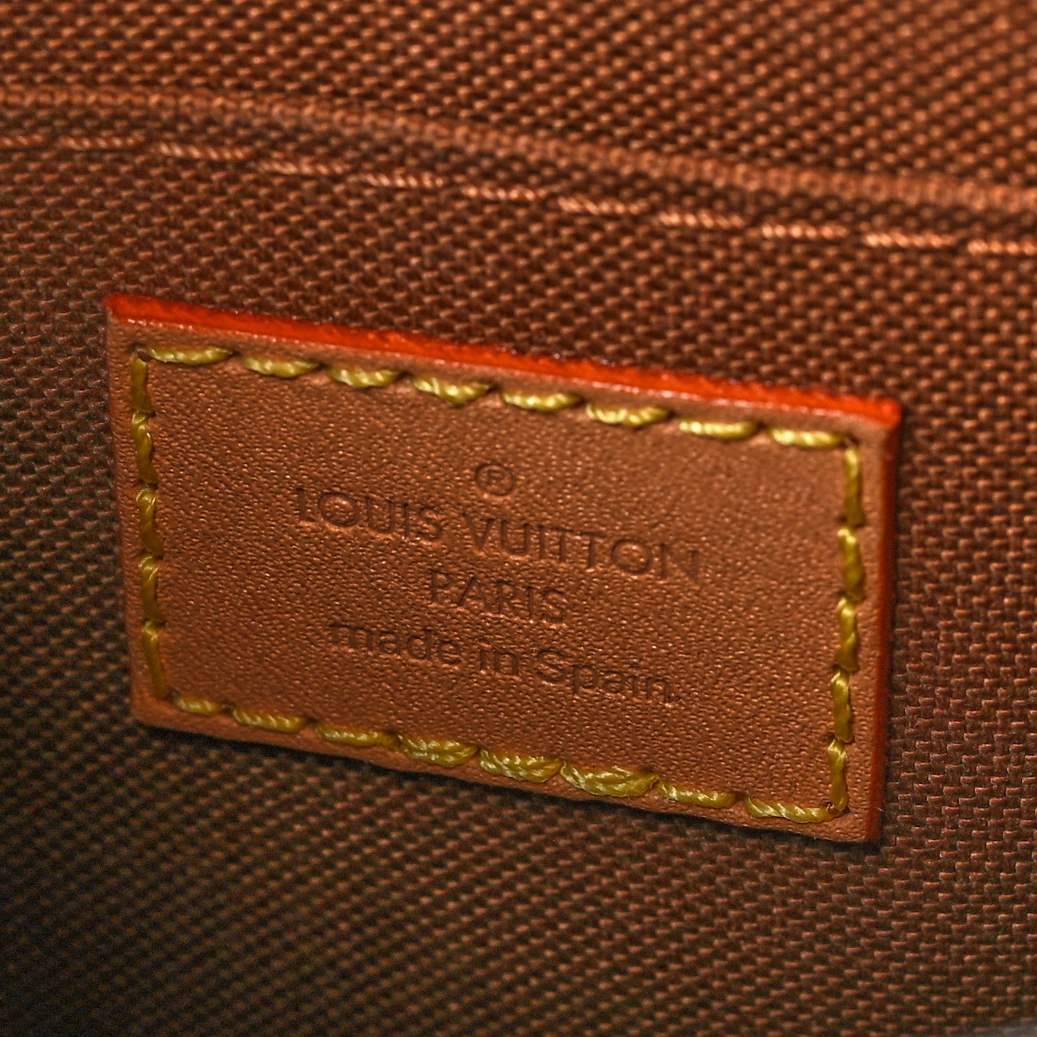 Louis Vuitton Monogram Petit Sac Plat 6 of 10