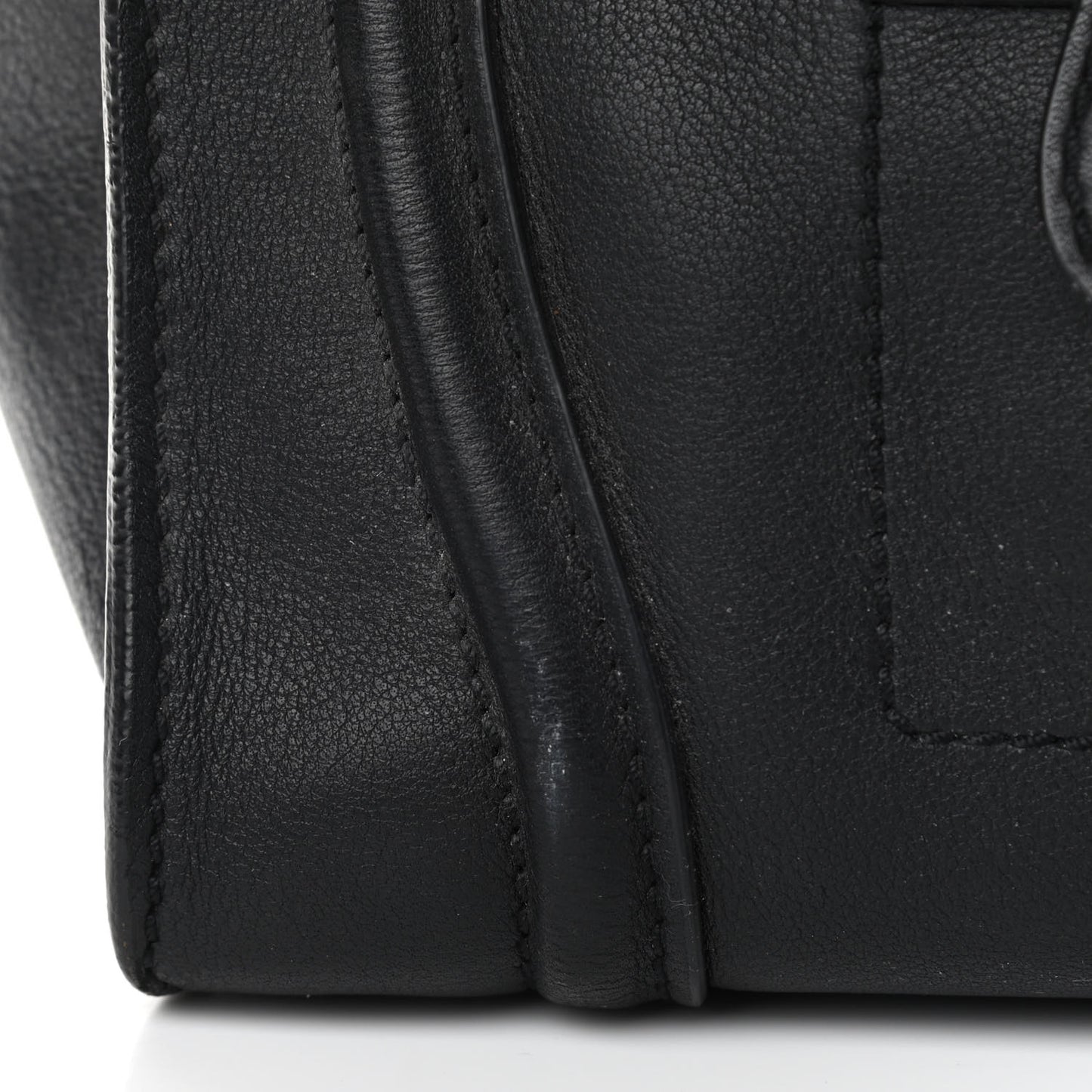 Smooth Calfskin Mini Luggage Black