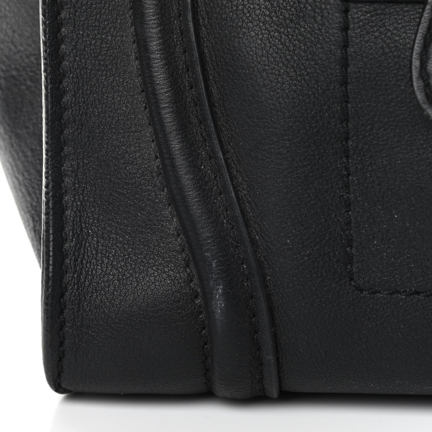 Celine Smooth Calfskin Mini Luggage Black 12 of 16