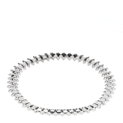 Cartier 18K White Gold Medium Clash De Cartier Flexible Bracelet 18 1 of 4