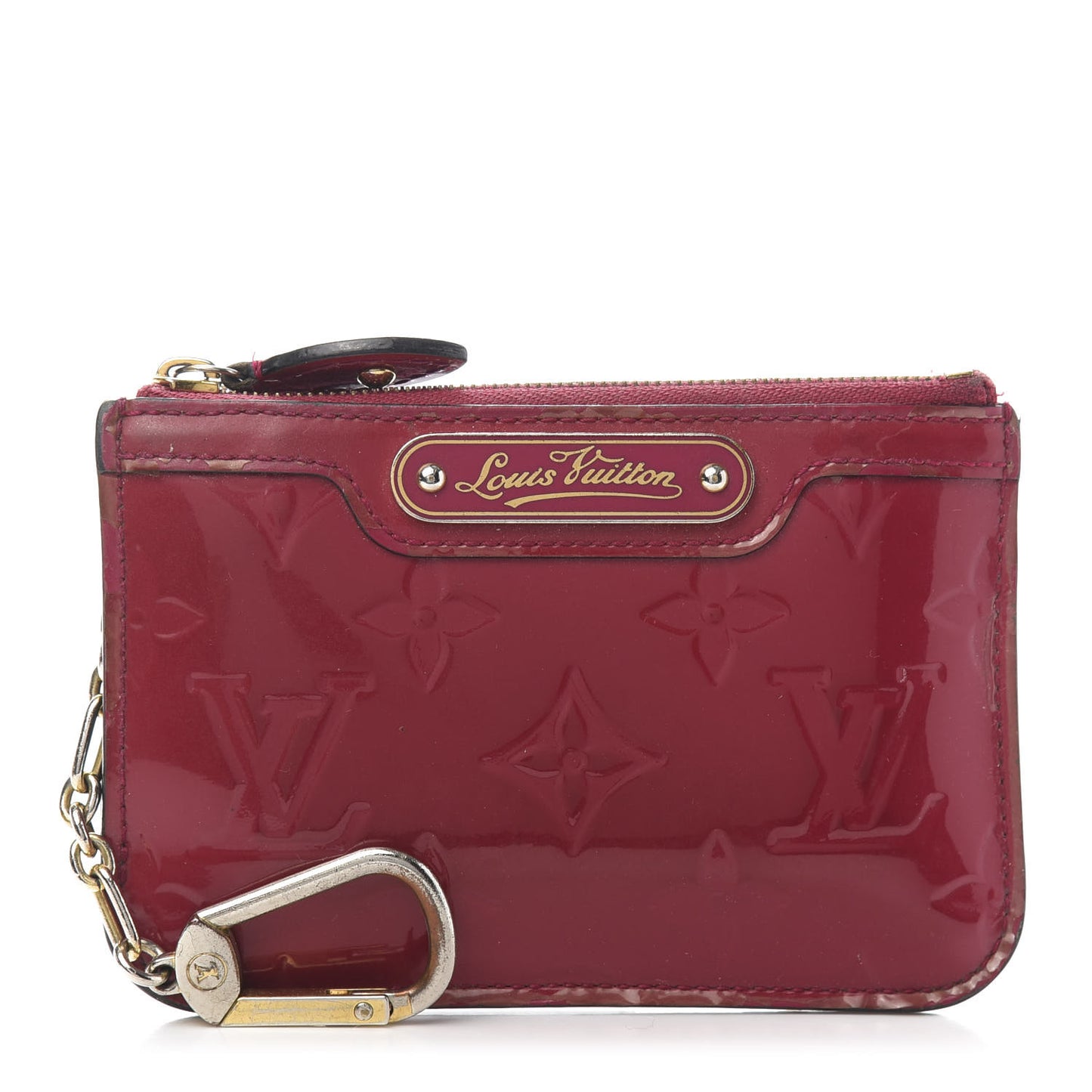 Vernis Key Pouch Rose Indien
