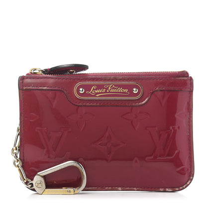 Louis Vuitton Vernis Key Pouch Rose Indien 1 of 11