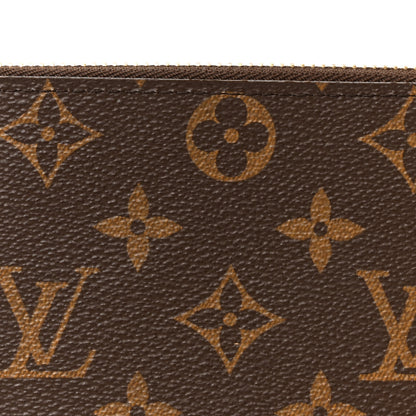 Louis Vuitton Monogram Clemence Wallet Fuchsia 7 of 8