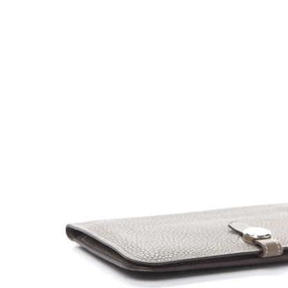 Hermes Togo Dogon Duo Wallet Etoupe 8 of 13