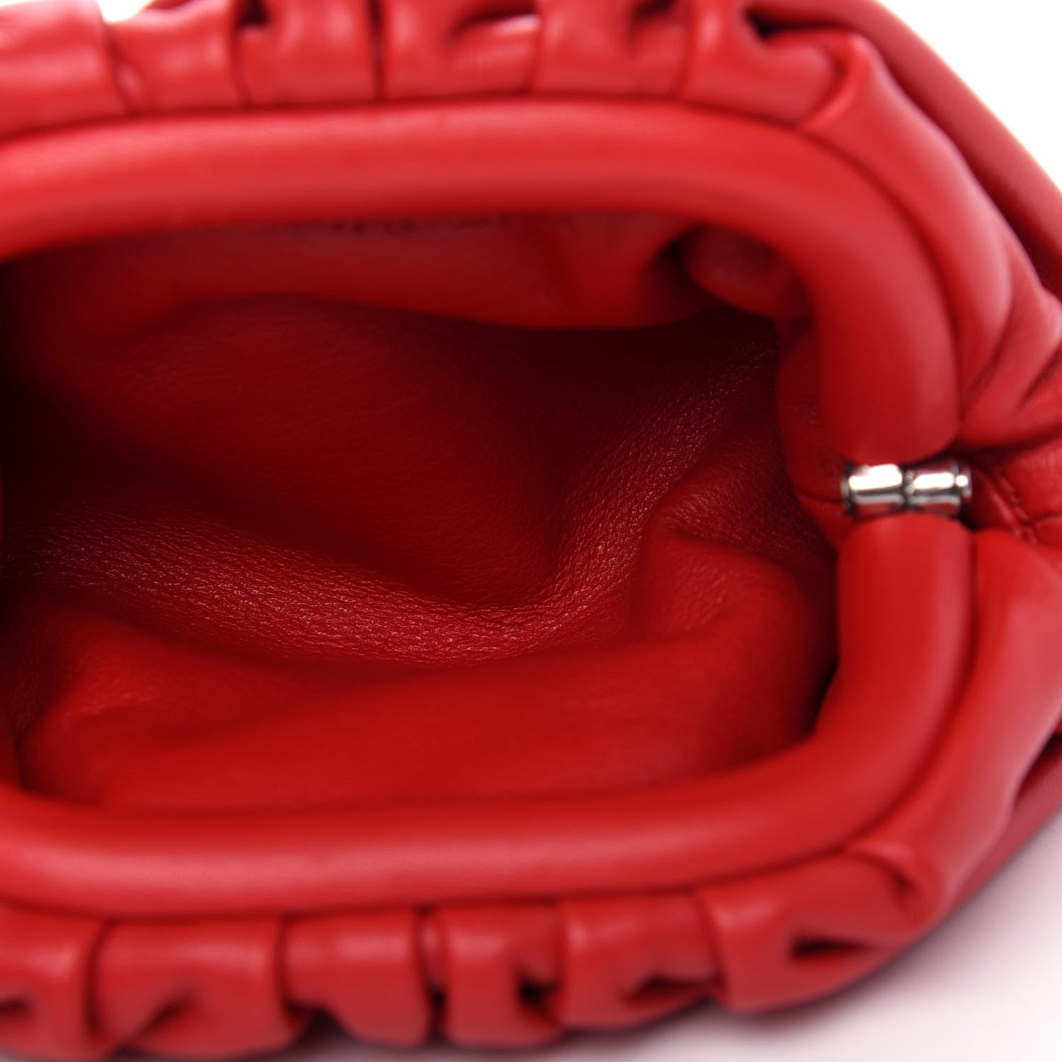Bottega Veneta Butter Calfskin Coin Purse Red 5 of 10