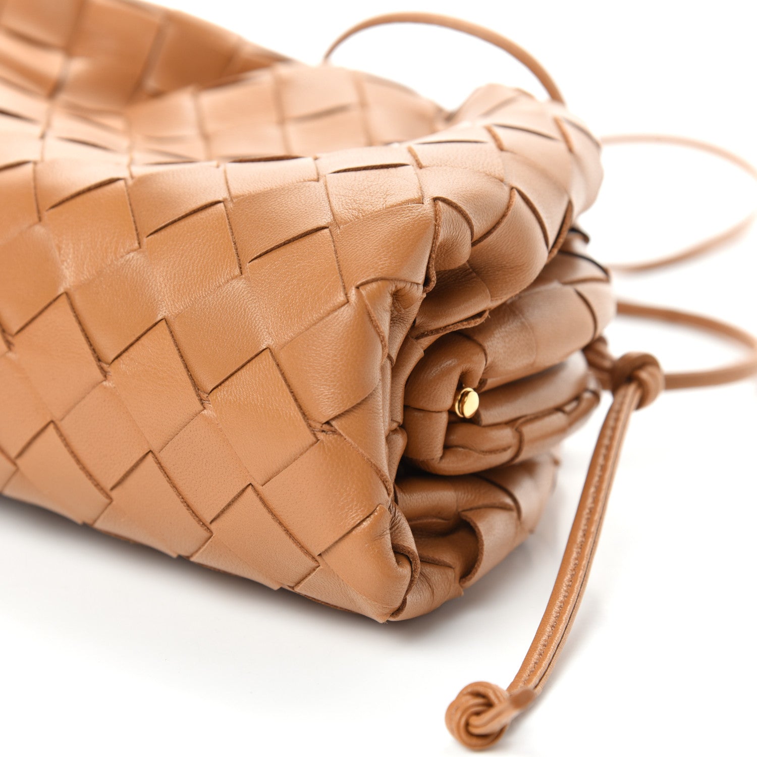 Bottega Veneta Nappa Intrecciato The Mini Pouch Carmel 7 of 9