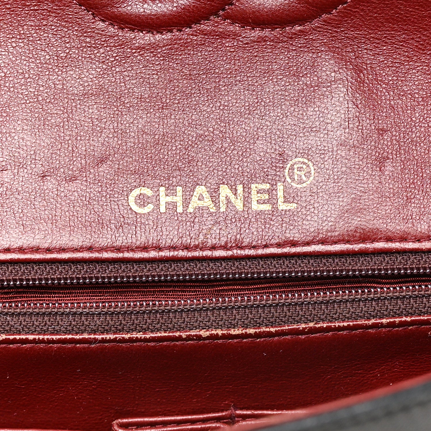 Chanel Lambskin Quilted Medium Double Flap Black 6 of 14