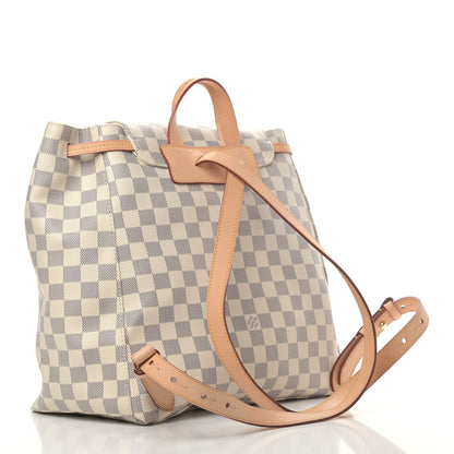 Louis Vuitton Damier Azur Sperone Backpack 2 of 4