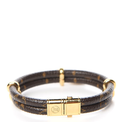 Louis Vuitton Monogram Keep It Twice Bracelet 17 3 of 4