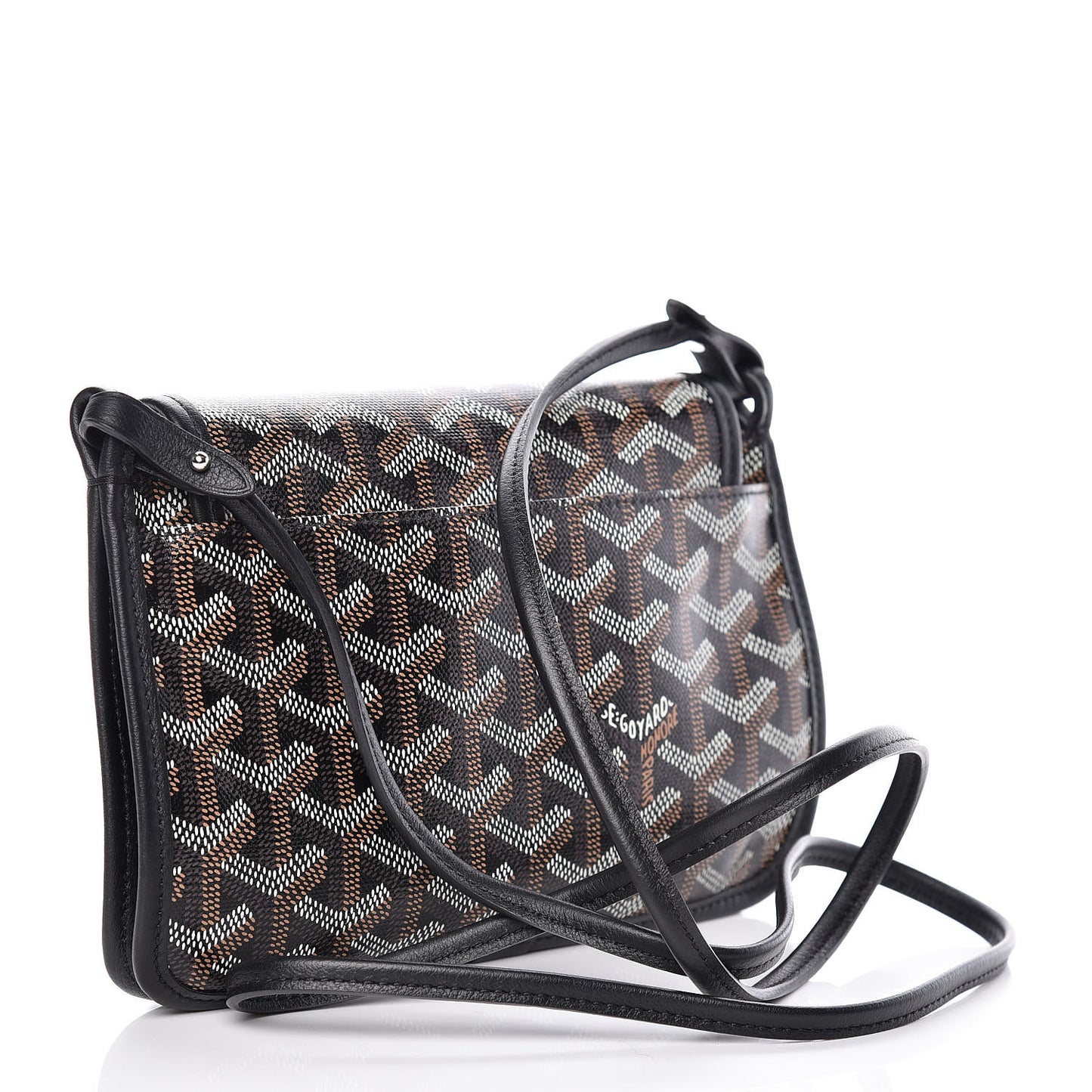 Goyardine Plumet Wallet Clutch Black