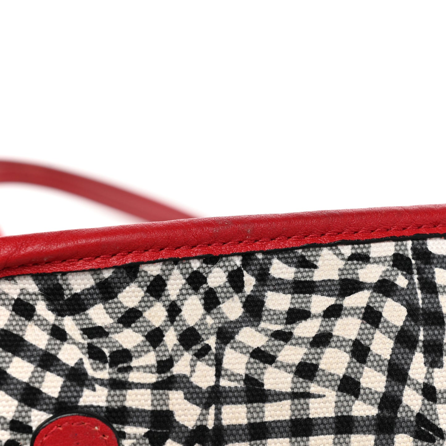 Visetos Large Liz Reversible Shopper Tote Ruby Red