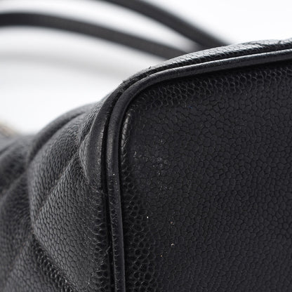 Chanel Caviar Quilted Medallion Tote Black 17 of 20