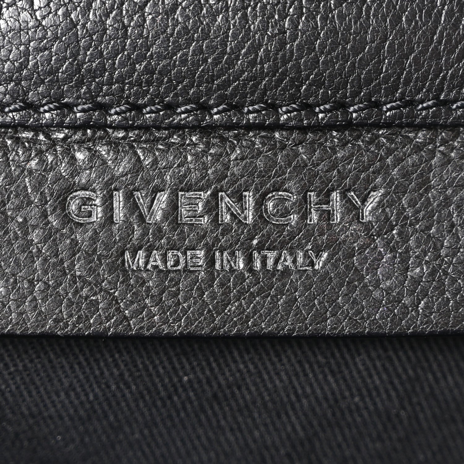 Givenchy Sugar Goatskin Obsedia Chain Shoulder Bag Black 6 of 10