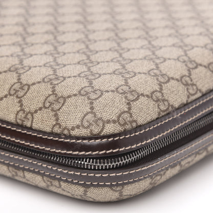 Gucci GG Supreme Monogram Interlocking G Large Garment Hard Case Travel Bag 9 of 13