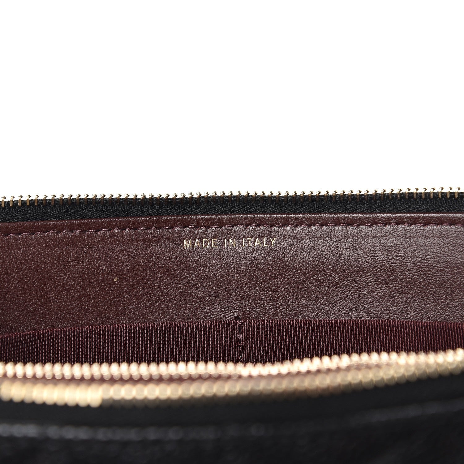 Chanel Caviar Quilted Large Zipped Clutch Black 7 of 9