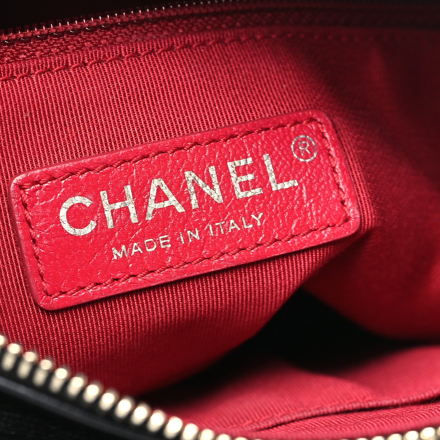 Chanel Aged Calfskin Chevron Quilted Small Gabrielle Hobo Black 6 of 11