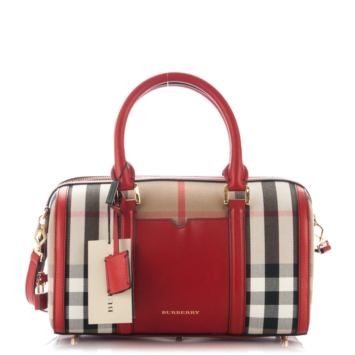 House Check Medium Alchester Military Red