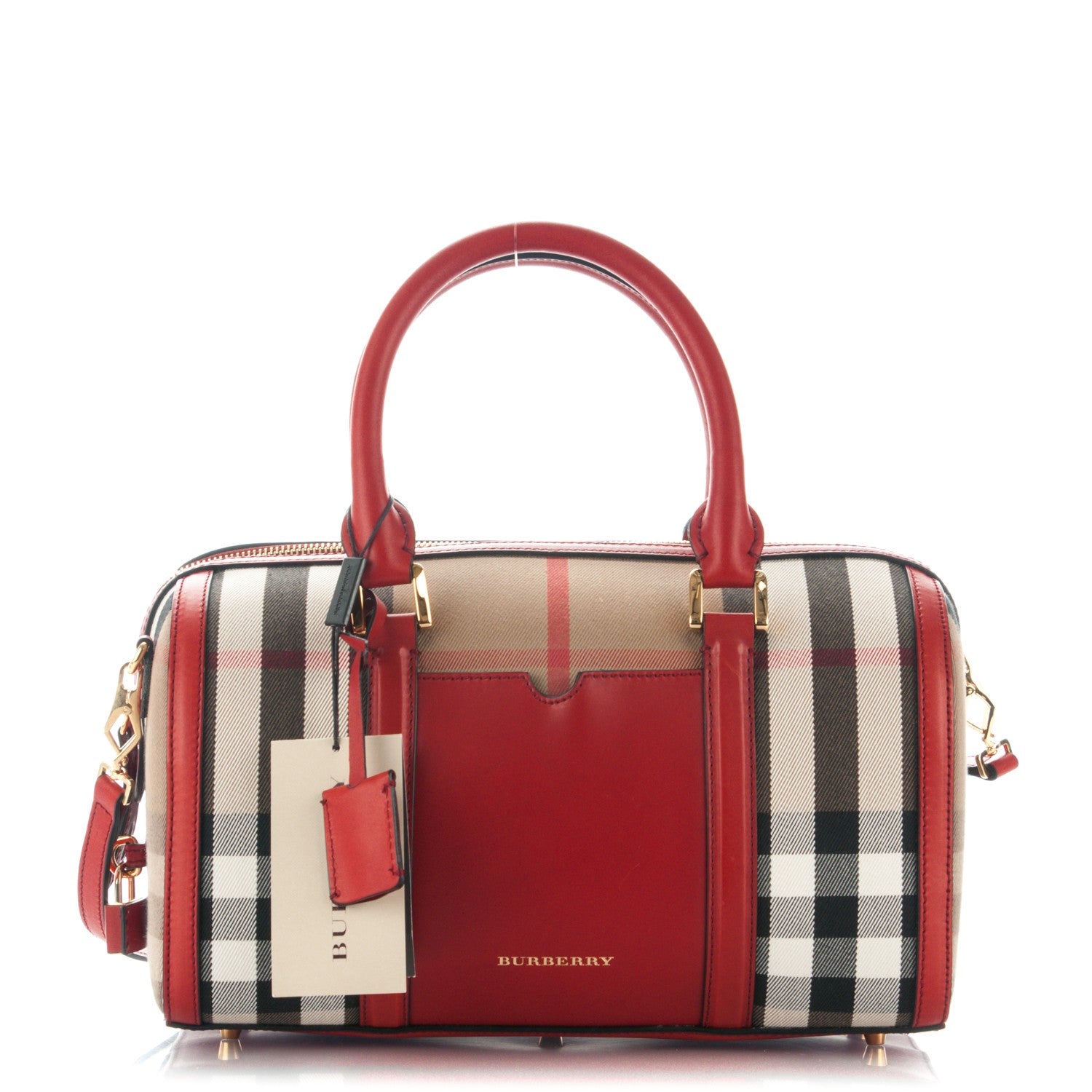 Burberry House Check Medium Alchester Military Red 1 of 9