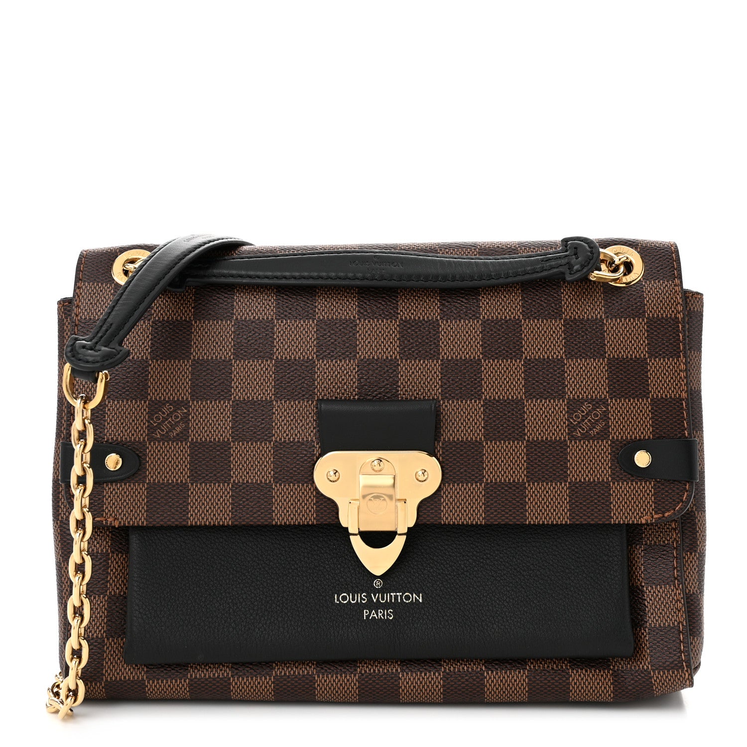 Louis Vuitton Damier Ebene Vavin PM Black 1 of 9