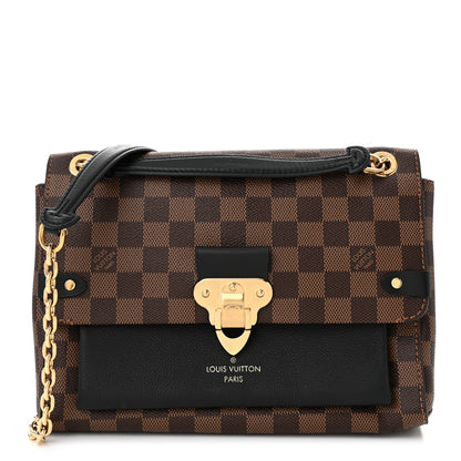 Louis Vuitton Damier Ebene Vavin PM Black 1 of 9