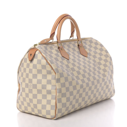 Louis Vuitton Damier Azur Speedy 35 4 of 14