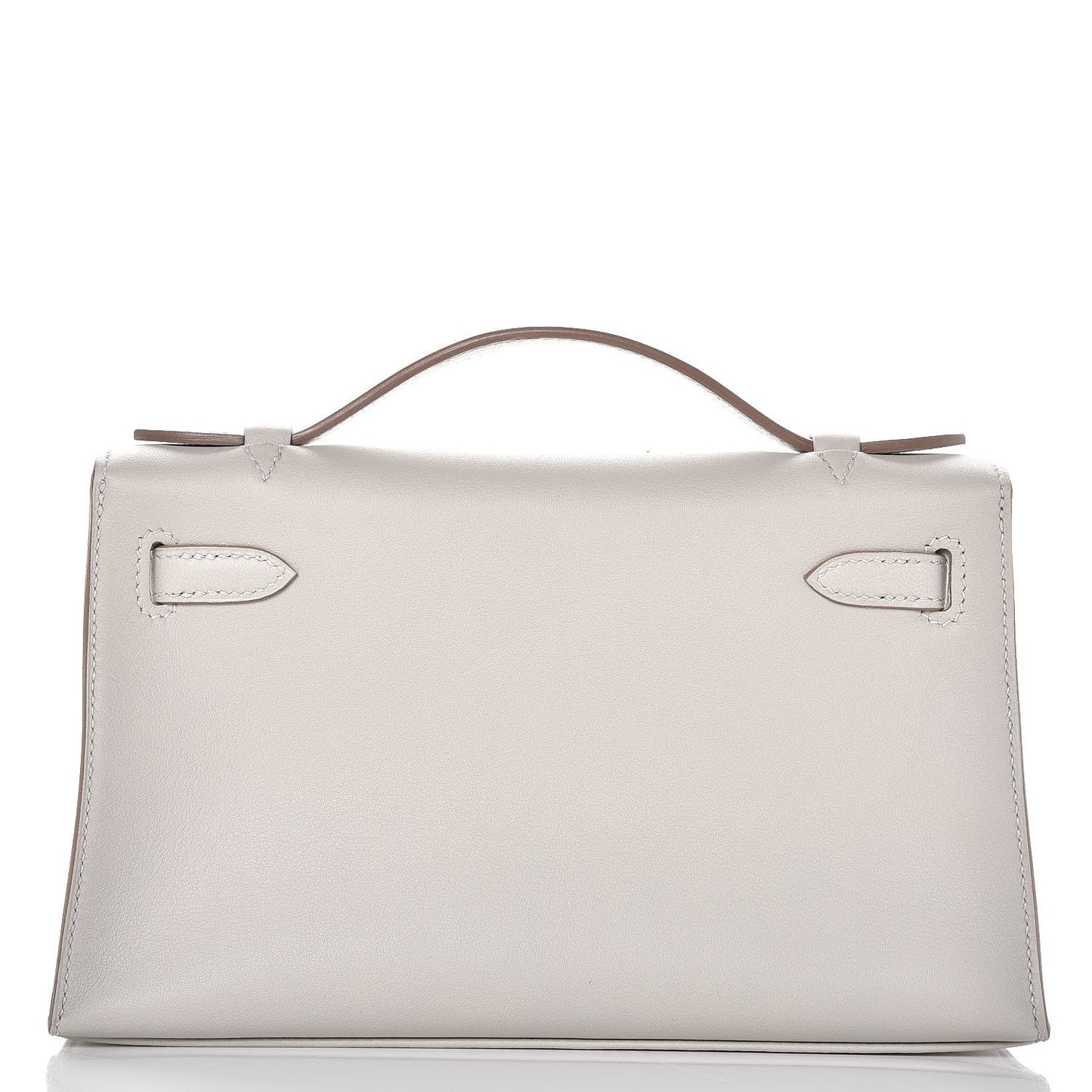 Swift Kelly Pochette Clutch Gris Perle
