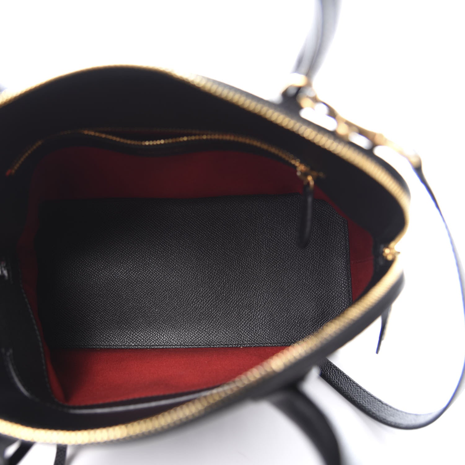 Balenciaga Signature Grained Calfskin Logo S Ville Top Handle Bag Black 5 of 9