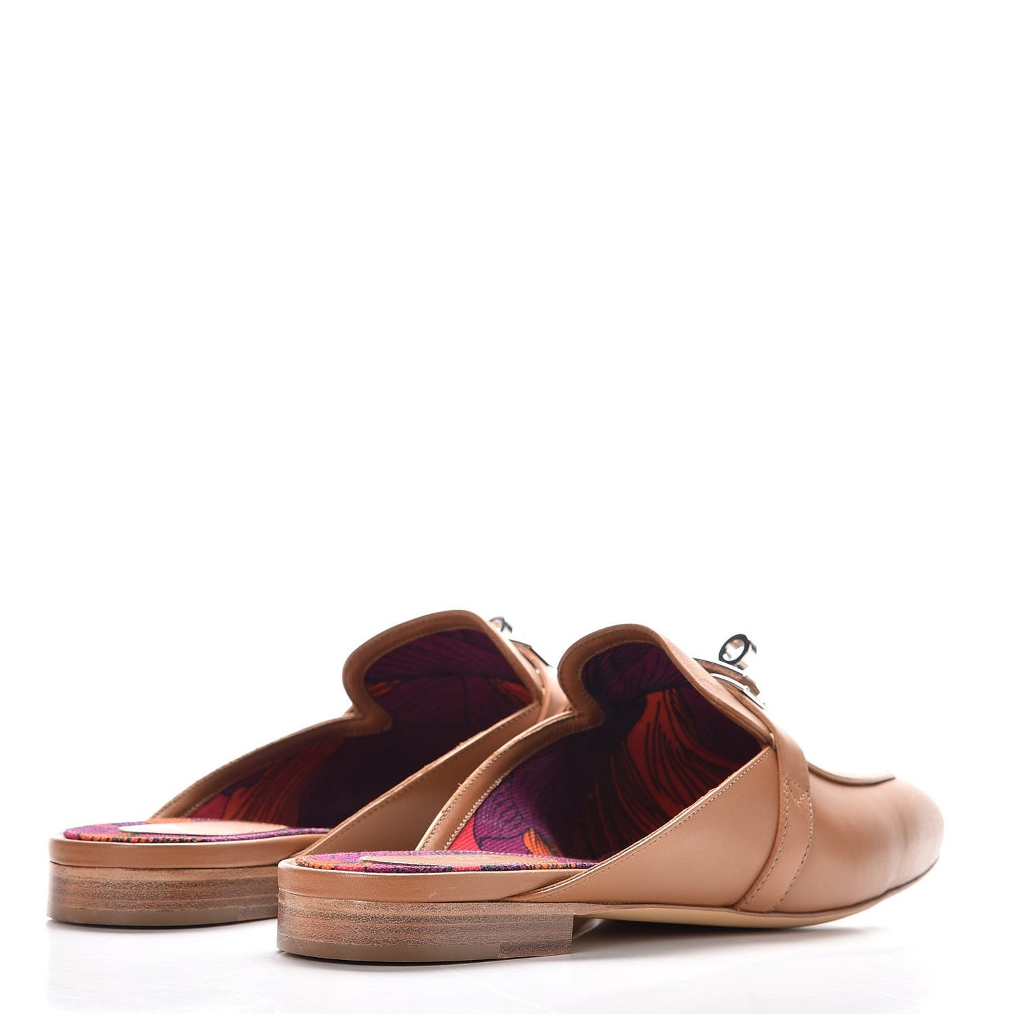 Calfskin Oz Mules 40.5 Palissandre