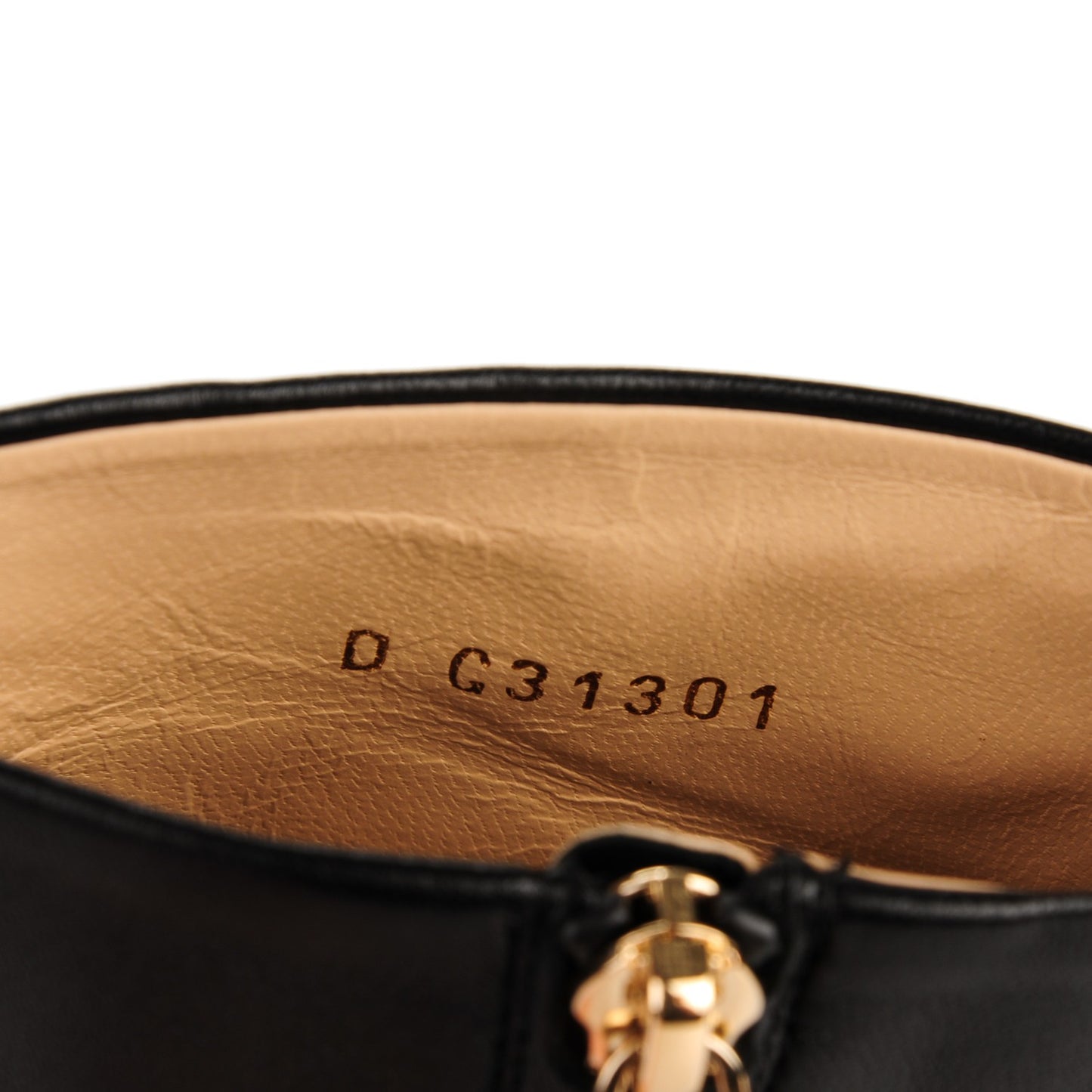 Lambskin Short Boots 36 Black