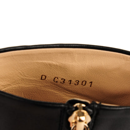 Chanel Lambskin Short Boots 36 Black 7 of 8