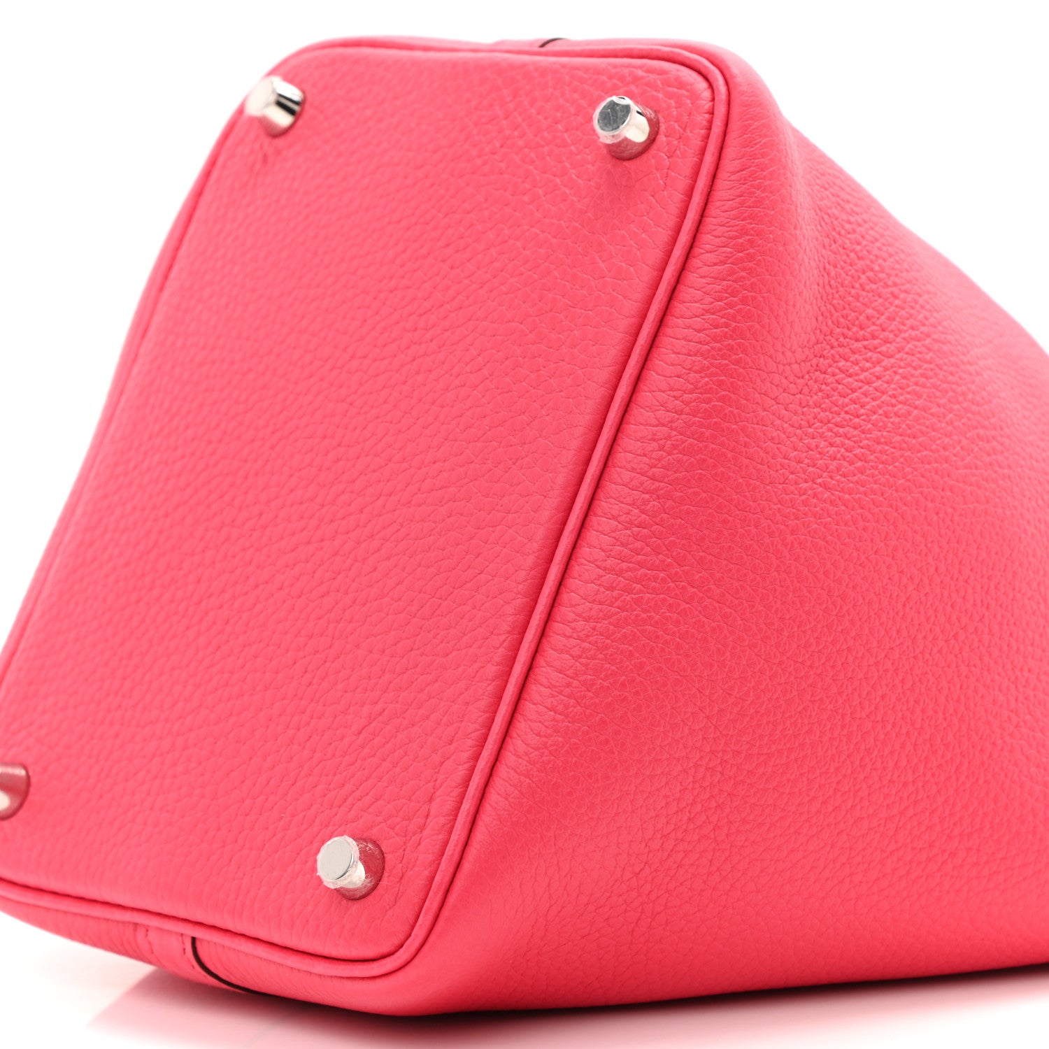 Hermes Taurillon Clemence Picotin Lock 18 PM Rose Extreme 10 of 11
