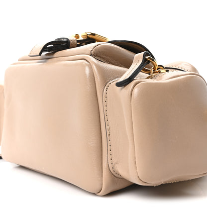 Chloe Shiny Buffalo Small Double Carry Camera Bag Mushroom 10 of 10