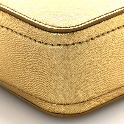 Marc Jacobs Metallic Saffiano Small Snapshot Camera Bag Gold 7 of 8