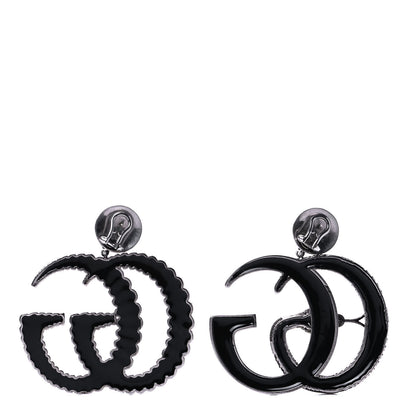 Gucci Interlocking GG Earrings Silver 2 of 3