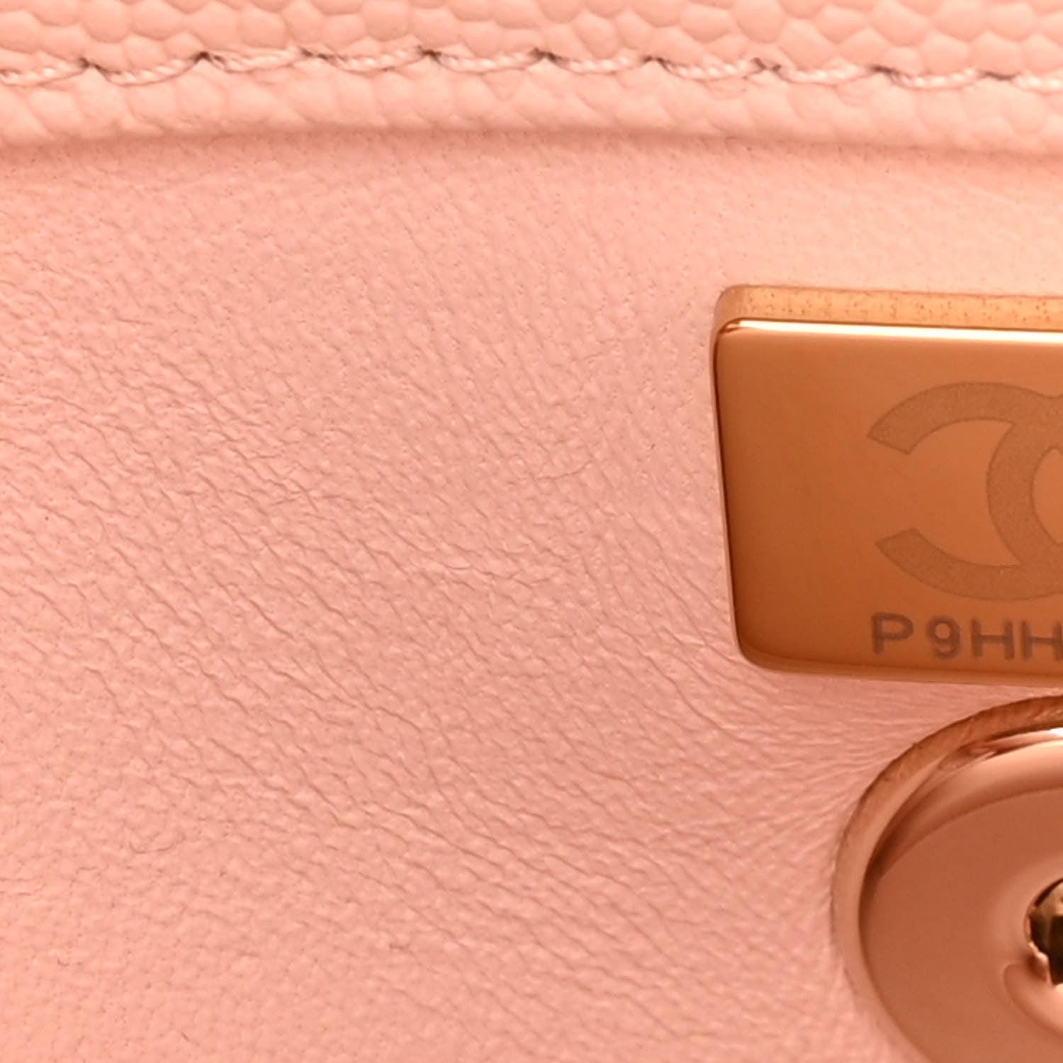 Chanel Caviar Quilted Mini Coco Handle Flap Light Pink 7 of 10