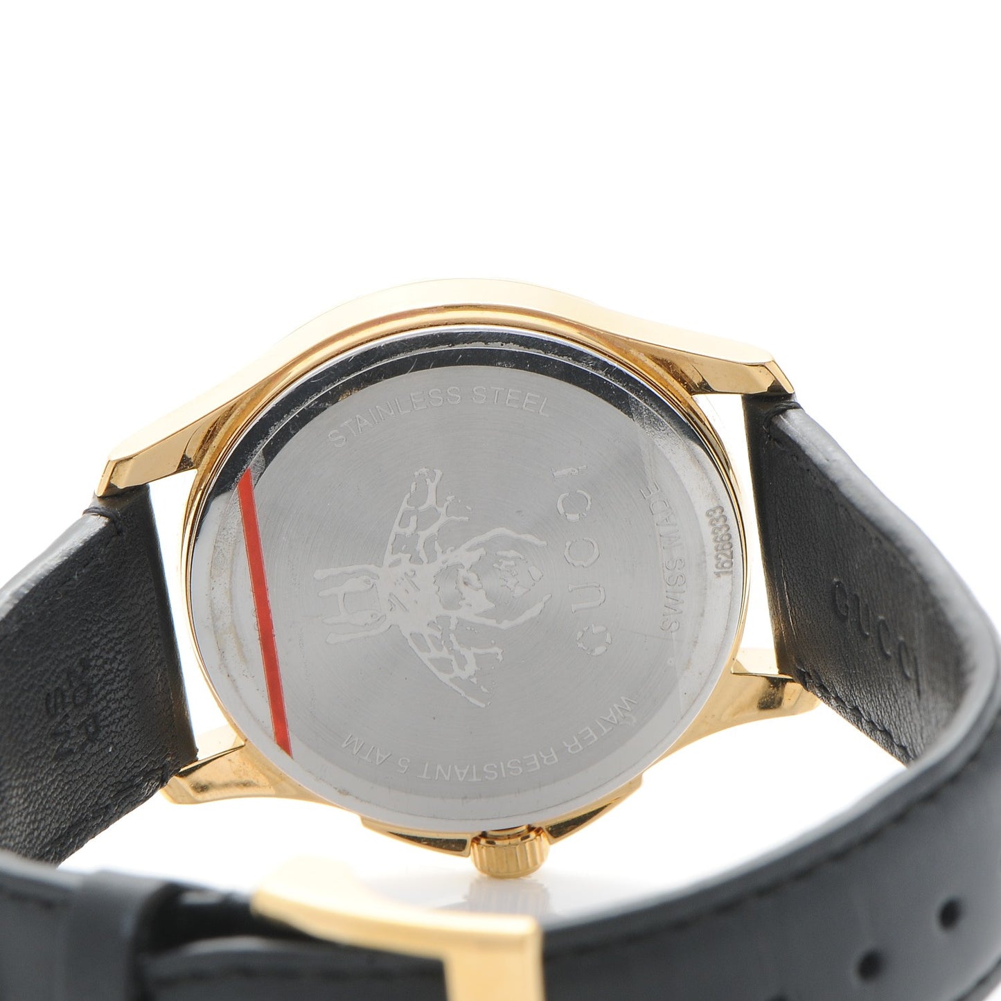 Stainless Steel Calfskin 38mm G-Timeless Quartz Watch Coral
