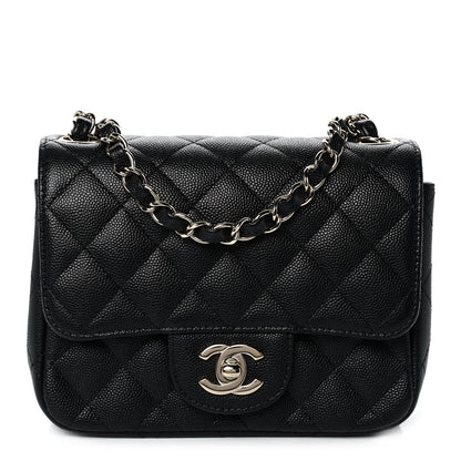 Chanel Caviar Quilted Mini Square Flap Black 1 of 13