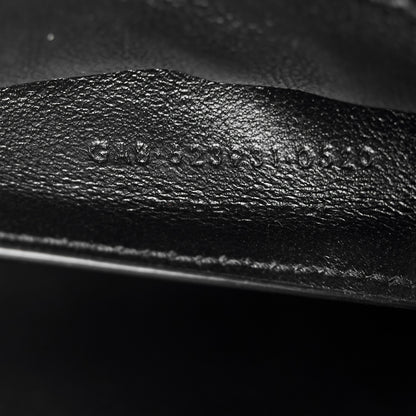 Saint Laurent Grain de Poudre Medium Classic Monogram Cassandra Top Handle Black 8 of 15