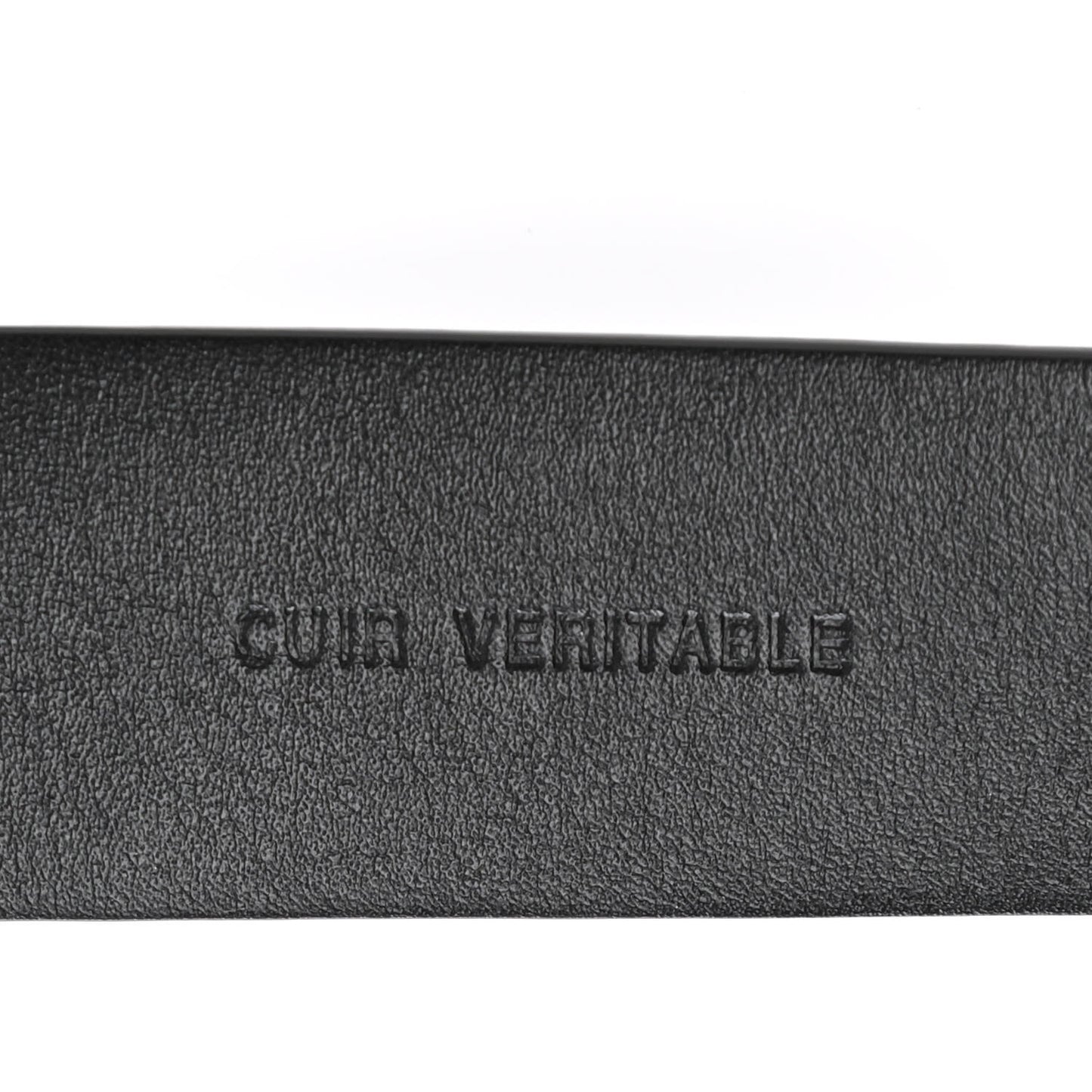 Calfskin Pearl Belt 80 32 Black
