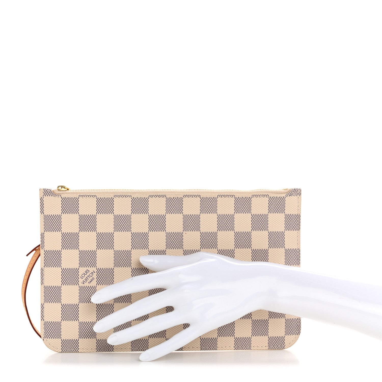 Louis Vuitton Damier Azur Neverfull MM GM Pochette 2 of 11