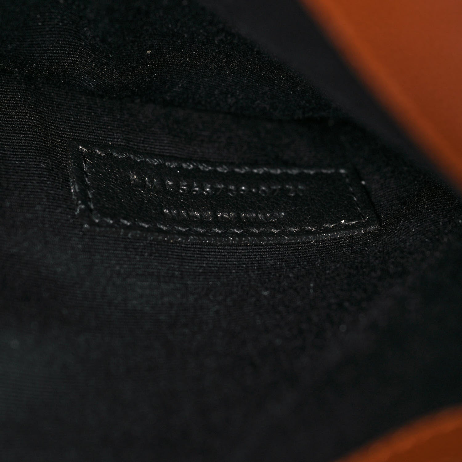 Saint Laurent Grain De Poudre Uptown Pouch Brick 7 of 12
