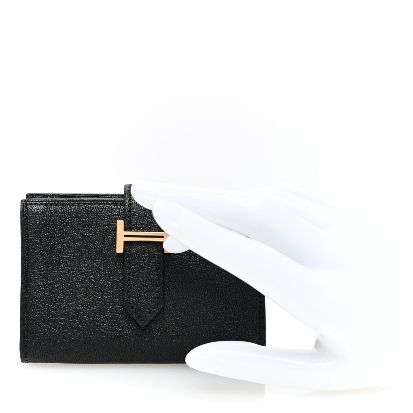 Chevre Mysore Mini Bearn Wallet Black