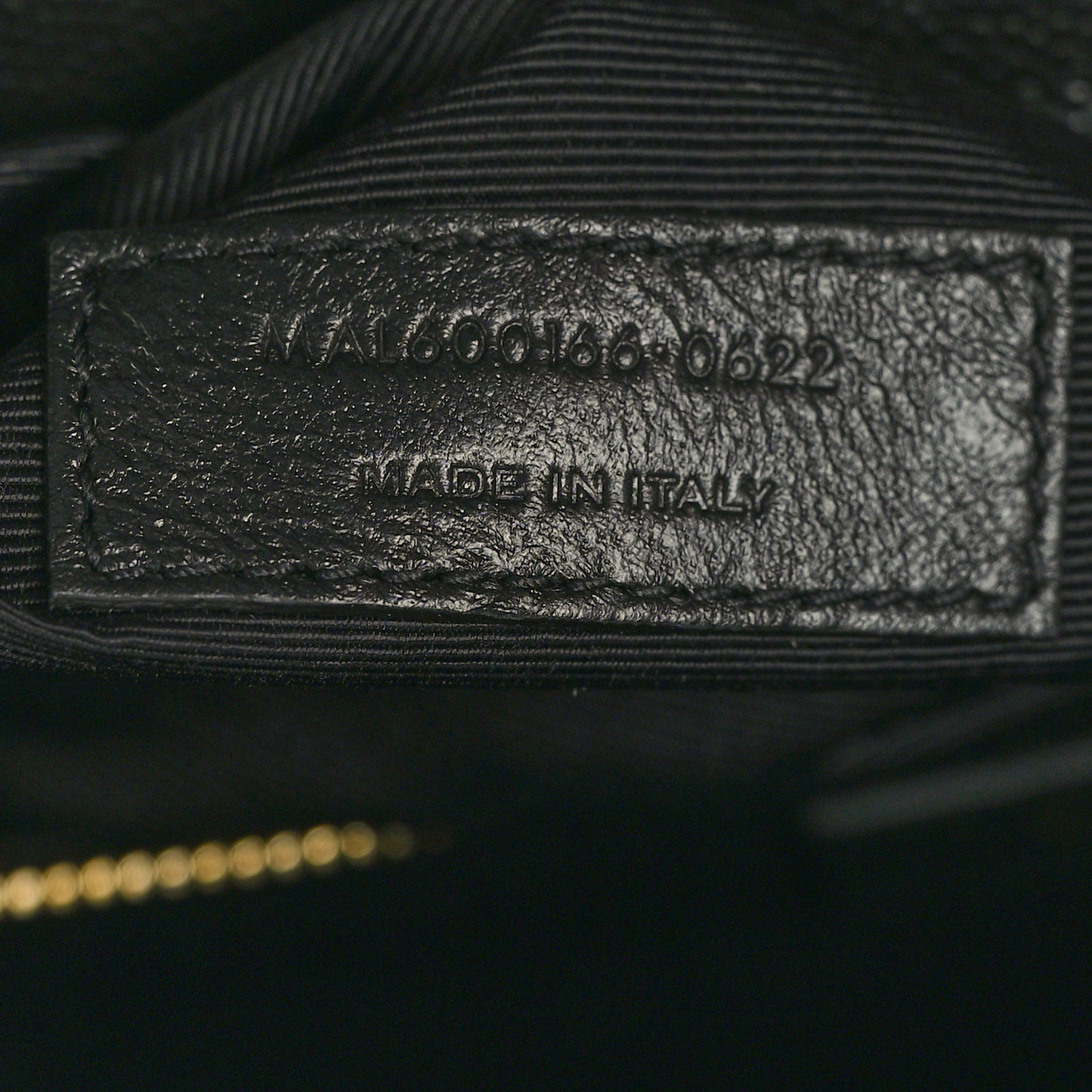 Grain De Poudre Textured Mixed Matelasse Large Triquilt Monogram Satchel Black