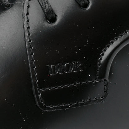 Christian Dior Polished Calfskin Mens Derby Shoe 43 Black 4 of 12