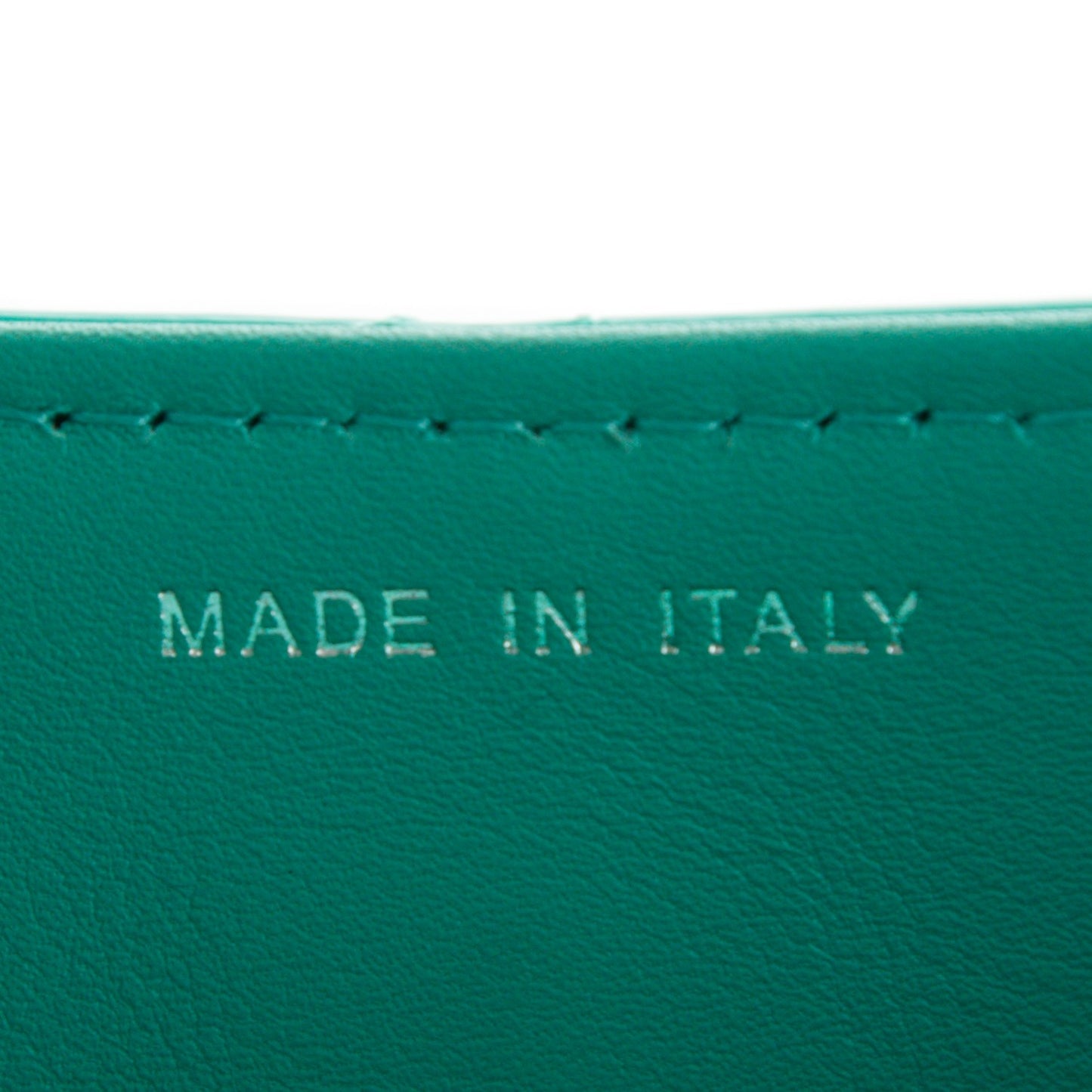 Patent Quilted iPad Case Green