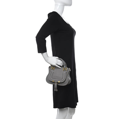 Chloe Calfskin Mini Marcie Satchel Cashmere Grey 2 of 10