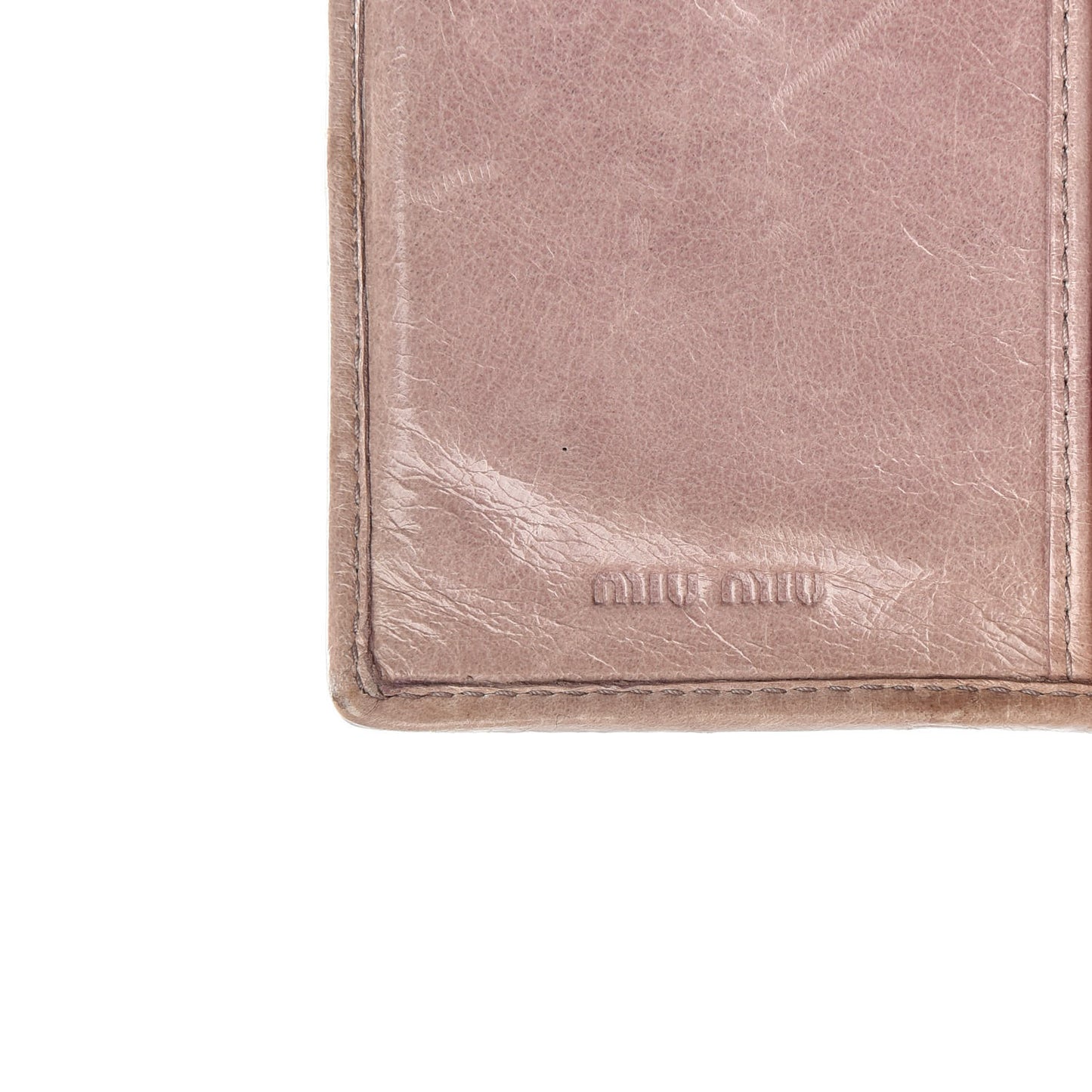 Nappa Matelasse Lux Flap Wallet Mughetto