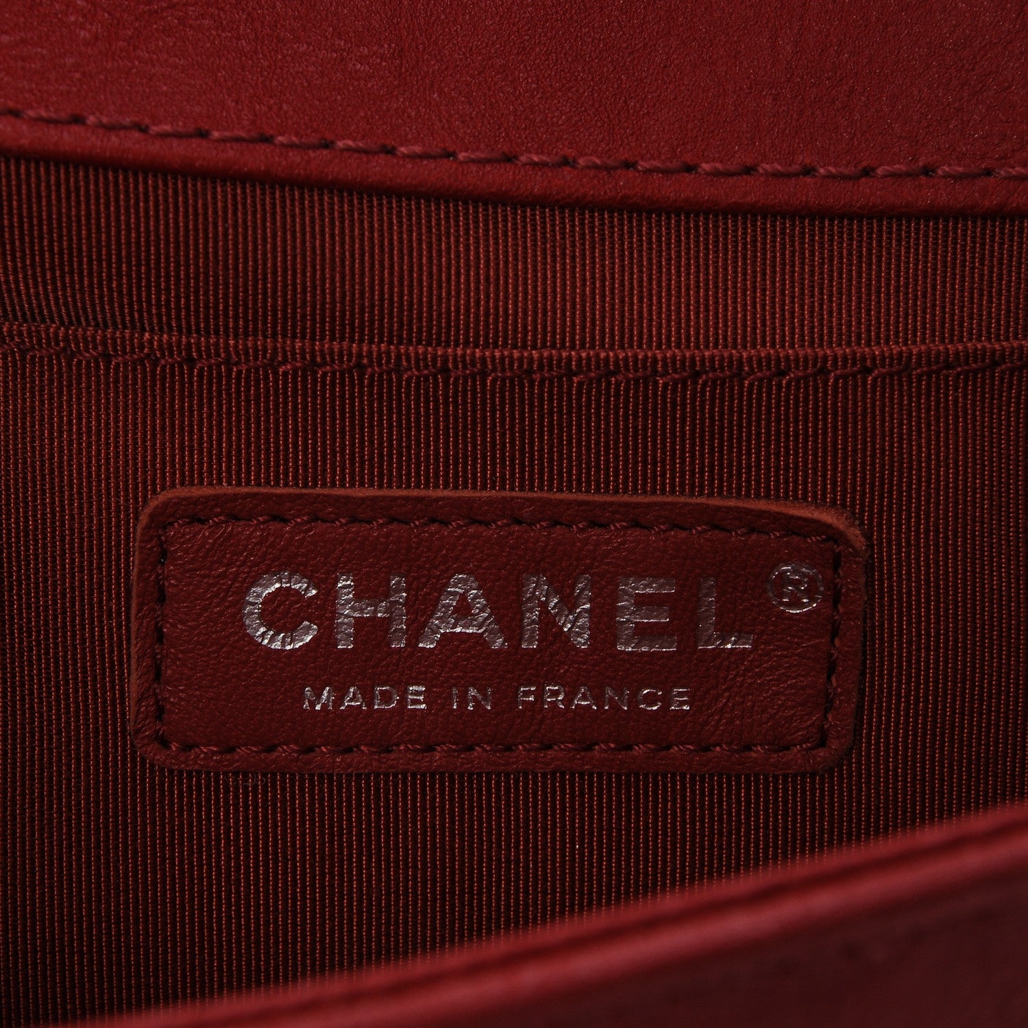 Chanel Calfskin Quilted Medium Top Handle Boy Flap Red 6 of 7